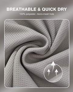 กางเกงขาสั้นตาข่ายผู้ชาย สำหรับวิ่ง ออกกำลังกาย เล่นกีฬา เพาะกาย ทรงเข้ารูป สไตล์วินเทจ - Product Image 2