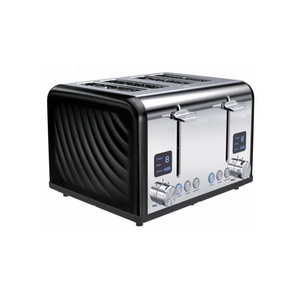 Chuyên nghiệp thép không gỉ 4-Slice nướng bánh mỳ tiết kiệm năng lượng hộ gia đình thương mại sử dụng thiết bị điện biến màu nâu hâm nóng - Product Image 2