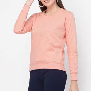 เสื้อสเวตเชิ้ตผู้หญิง ระบายอากาศได้ดี เสื้อสเวตเชิ้ตผู้หญิงสำหรับใส่ทุกวัน วัสดุผ้าฝ้ายผสม สำหรับแฟชั่นสมัยใหม่ - Product Image 2