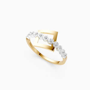 Bague de fiançailles pour femme en diamant blanc certifié IGI, taille brillant, cultivé en laboratoire, style classique, plaqué or 18 carats, diamant tendance - Product Image 5