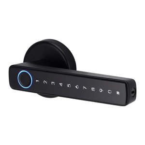 Prix d'usine Accueil Tirer Porte D'empreintes Digitales Poignée Numérique Serrure Intelligente - Product Image 1