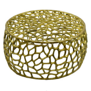 Juego de mesas de centro anidadas de metal de aluminio de nuevo diseño moderno de alta calidad para sala de estar - Product Image 1