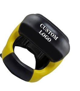 Youth Boxing Head Guard Open Face Sparring Leather PU Breathable Comfortable Protective Wholesale Customized High Quality - Product Image 2