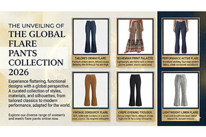 Pantalones Vaqueros Casuales de Mezclilla Sólida con Corte Acampanado para Adolescentes, Transpirables, Coloridos, para Primavera 2026 - Product Image 2