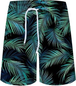 Short de bain pour homme tendance et très vendu, imprimé Hawaï été 2026, décontracté, ample, séchage rapide, style boardshort - Product Image 1