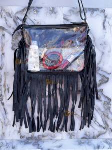 Nuevo Bolso Transparente de Cuero con Flecos y Grabado a Mano 2026, Elegante y Multiusos para Mujer - Product Image 3