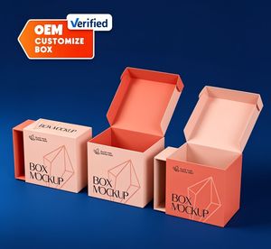 Premium Sliding Drawer Packaging <b>Box</b> Custom Rigid Paper <b>Gift</b> <b>Box</b> with Logo Printing OEM Manufacturer - Product Image 1