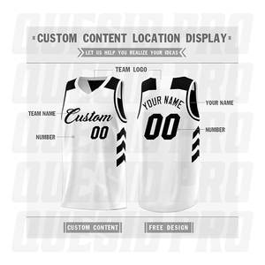 Camiseta de Baloncesto Personalizada, Ropa Deportiva con Sublimación y Bordado para Hombres, Mujeres y Niños, Nombre, Número de Equipo, Logotipo, Ropa de Baloncesto Transpirable - Product Image 4