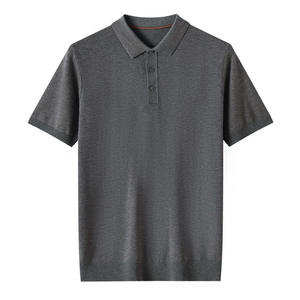 Polo classique en coton, coupe ajustée, manches courtes - Product Image 4