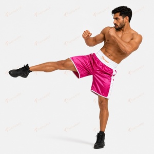 กางเกงชกมวย Performance Boxing Fight Trunks 195 GSM โพลีเอสเตอร์/ไนลอน ยืดหยุ่นสูง ระบายอากาศได้ดี แห้งเร็ว น้ำหนักเบา เหมาะสำหรับการฝึกซ้อมต่อสู้ 男女兼用 - Product Image 4