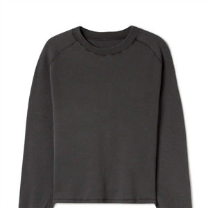 Sweat-shirt unisexe en molleton de coton surdimensionné à col rond avec logo brodé et imprimé personnalisé - Hiver Homme - Product Image 5