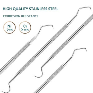 Grattoir à tartre dentaire en acier inoxydable de qualité médicale, outil professionnel de nettoyage des dents, détartreur dentaire, plaque dentaire, vente en gros - Product Image 5