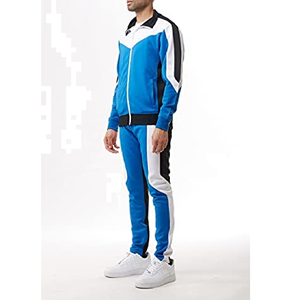 ชุดเสื้อกันลมสำหรับผู้ชาย,ชุดวอร์ม2ชิ้นกางเกงวอร์มกันลมสำหรับนักวิ่งเล่นกีฬาชุดวอร์มมีซิปแบบเต็มรูปแบบสั่งทำตามบุคลิก - Product Image 1