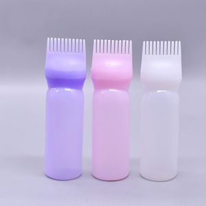 Botella de Plástico HDPE Recargable y Biodegradable para Cosméticos, 150 ml, con Estampado en Caliente, Botella Automática para Tinte de Cabello - Product Image 6
