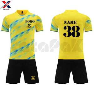Uniforme de Fútbol Personalizado 7v7, Conjunto Corto Transpirable de Secado Rápido, Tela de Poliéster Estampada para Adultos Unisex, Entrenamiento Oficial del Equipo - Product Image 5