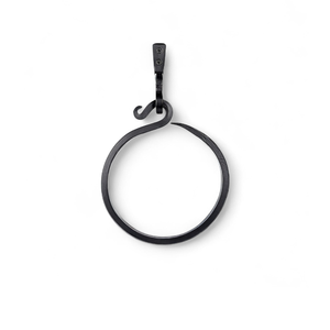 Crochet mural élégant en fer poli |   Crochet décoratif personnalisé pour chambre à coucher, salon et organisation - Product Image 1