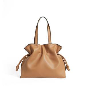 NEW Fashion Luxury Genuine Leather Women's Bucket Shoulder Tote <b>Bag</b> with Zipper Closure Water Resistant - Product Image 6