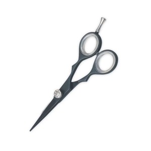 กรรไกรตัดผมสำหรับช่างมือขวา น้ำหนักเบา ด้ามจับขนาดกลาง ผลิตจากเหล็กกล้าไร้สนิมญี่ปุ่น 4Cr13 คุณภาพพรีเมียม ดีไซน์ออฟเซ็ต 6.5 นิ้ว คมกริบ ขายส่ง - Product Image 3