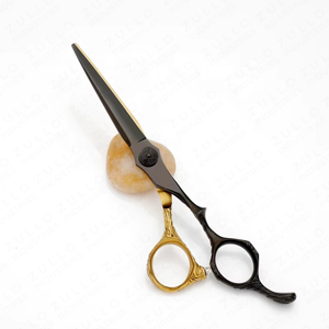 Kit de ciseaux de coiffure de haute qualité, ciseaux de barbier professionnels de 6 pouces avec étui en cuir de protection - Product Image 3