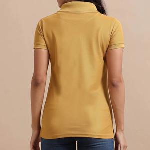 Camiseta Polo Personalizada para Mujer, Manga Corta, 100% Algodón Original, Transpirable, Camisetas Lisas para Mujer, Ropa Deportiva Informal, Camiseta Polo para Damas - Product Image 3