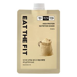 [DAYBYME] Batido de proteínas Eat the fit sabor a granos tostados, paquete para 1 semana (40g*7 unidades), polvo dietético, sustituto de comidas, bebidas adelgazantes - Product Image 1