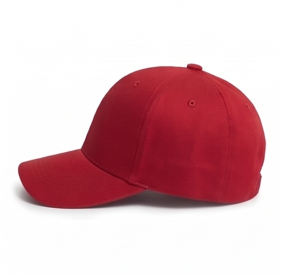 Gorra de Béisbol Unisex de Algodón Rojo, Estilo Casual, Ajustable, para las Cuatro Estaciones - Product Image 4