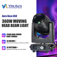 Projecteur professionnel à tête mobile 360W pour grandes cérémonies d'inauguration, 13 motifs, 14 couleurs, 2 angles de faisceau