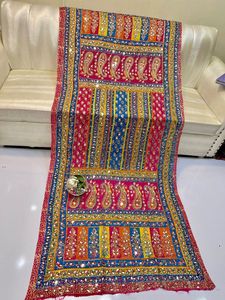 Customized Designs Women Elegant Silk <b>Shawls</b> Traditional Embroidered Bridal Wear Festive Fashion <b>Shawls</b> <b>Wedding</b> For All Seasons - Product Image 4