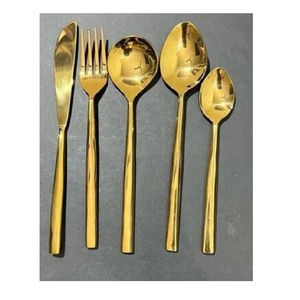 Juego de Cubiertos de Acero Inoxidable con Diseño de Espiga de Trigo, Estilo Tradicional, Pulido Espejo, para Mesa de Comedor, Decoración del Hogar - Product Image 5