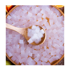 วุ้นมะพร้าวน้ำตาลหวานเหนียวนุ่มในน้ำเชื่อม สำหรับสมูทตี้ โยเกิร์ต และร้านขนมหวาน - Product Image 4