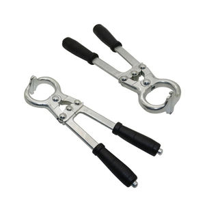 ชุดเครื่องมือผ่าตัดทำหมันสัตว์ขนาดใหญ่แบบใช้มือ ยี่ห้อ Burdizzo รุ่น Bloodless Castrator Forceps Emasculator ทำจากสแตนเลส - Product Image 6