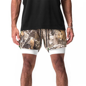 Shorts de bain Awrah pour hommes, personnalisables avec logo, nouveau modèle, motif camouflage, vêtements de sport Sunnah, Halal, décontractés - Product Image 1