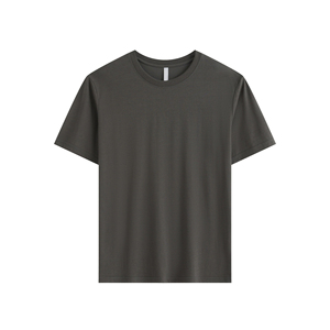 OEM Customized Logo Embroidery 210G Ice Silk Cooling Cotton Womens Solid Color Casual Fashion Short Sleeve Summer Womens T Shirt - Product Image 4