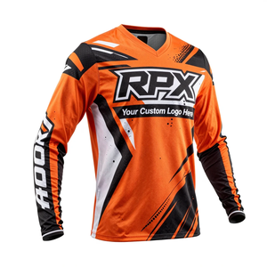 Jersey de Motocross Transpirable, Resistente al Viento, Ignífugo, Impermeable, de Secado Rápido, Talla Grande, Jersey de Motocross de Manga Larga de Alta Calidad - Product Image 2