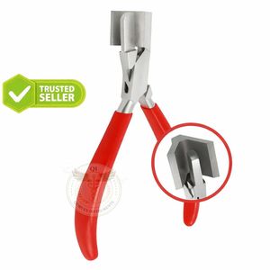 Pince à bec en nylon léger QORVEX INSTRUMENTS de haute qualité, en forme de V, en acier inoxydable, pour la fabrication de bijoux, outils de pliage, travail fluide 1 - Product Image 5