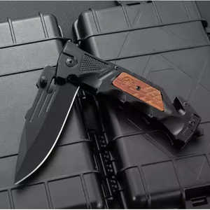 Cuchillo Táctico 7650, Cuchillo Plegable de Bolsillo para Supervivencia, Campismo, EDC, Herramienta Manual, Cuchillo de Caza, Autodefensa, Aleación de Aluminio - Product Image 6