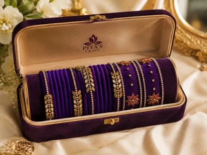 Ensemble de bracelets ethniques plaqués or avec strass floraux pour femmes, bijoux de mariage, bracelets en alliage avec incrustations de cristaux - Product Image 6
