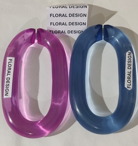 Cadena de Eslabones de Resina Epoxi, Decoración de Pared Artística, para Colgar en la Pared Personalizada, Cadena de Eslabones de Resina Multicolor - Product Image 2