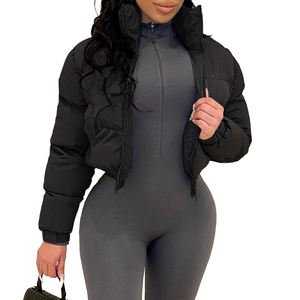 Short Length Wholesale Ladies Best Sellers Factory Price Youth Winter Bubble Coat <b>Women</b> Puffer Jacket For Ladies - Product Image 4