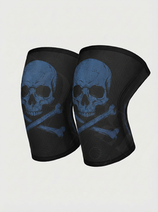 Fitness Running Basketball Compression <b>Knee</b> Sleeve Custom Pattern Design Printed Breathable Sports <b>Knee</b> Support Brace for Gym - Product Image 2