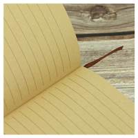 Cahiers A5 en papier kraft, 96 feuilles avec marque-page pour publications électroniques