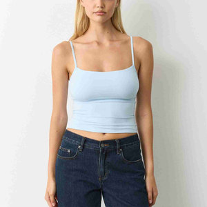 Camiseta Deportiva Personalizada para Mujer, con Tirantes Ajustables, Ligera, de Spandex/Poliéster - Product Image 1