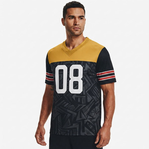 Maillot de football américain pour hommes, vêtements de sport personnalisés, maillot de football américain, maillot de football américain à col en V pour hommes - Product Image 1
