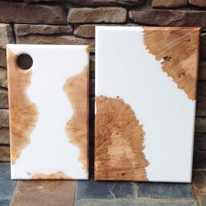 แผ่นไม้เรซิ่นพรีเมียมสำหรับครัวสำหรับผู้ซื้อส่งออก แผ่นไม้เคลือบอีพ็อกซี่สไตล์เรียบง่ายสำหรับใช้ในครัวเรือน - Product Image 2