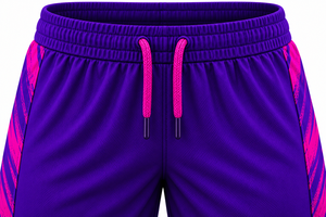 Ensemble de maillots de football personnalisés violet et rose, uniforme de football sublimé à manches courtes, kit d'équipe avec nom et numéro personnalisés - Product Image 4