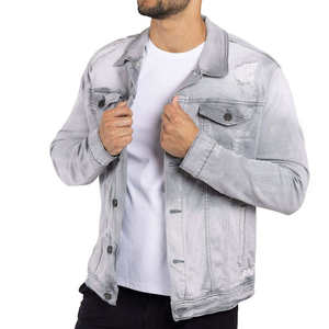 Casual <b>Men</b> <b>Denim</b> <b>Jacket</b> - Classic and Stylish Jean <b>Jacket</b> for Everyday Wear and Layering <b>Denim</b> <b>Men's</b> <b>Jackets</b> - Product Image 5