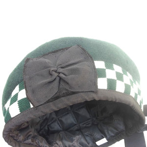 Chapeau en laine acrylique vert écossais BALMORAL, modèle Highland, le plus vendu 2026 - Product Image 4