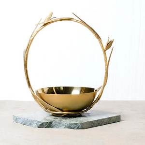 Premium Quality Brass Dry Fruit Serving Jar with Lid Luxury <b>Tabletop</b> <b>Storage</b> Container for Hotel - Product Image 3