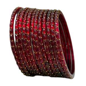 Juego de Brazaletes Chudiyan de Aleación de Cobre, Estilo Moderno, para Fiestas, Bodas y Celebraciones, Brazaletes Kashmiris para Chicas - Product Image 1