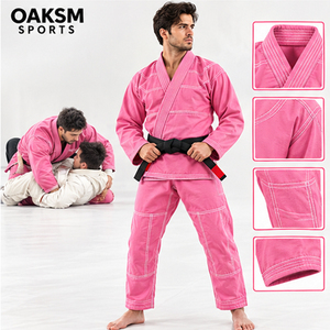 Kimono Profesional de Jiu Jitsu Brasileño (BJJ) con Tejido Pearl Weave, Parches Tejidos y Pantalones Rip Stop en Todos los Colores A0 A1 A2 A3 - Product Image 4